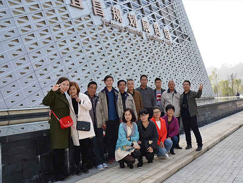 参观规划馆、菊花展
