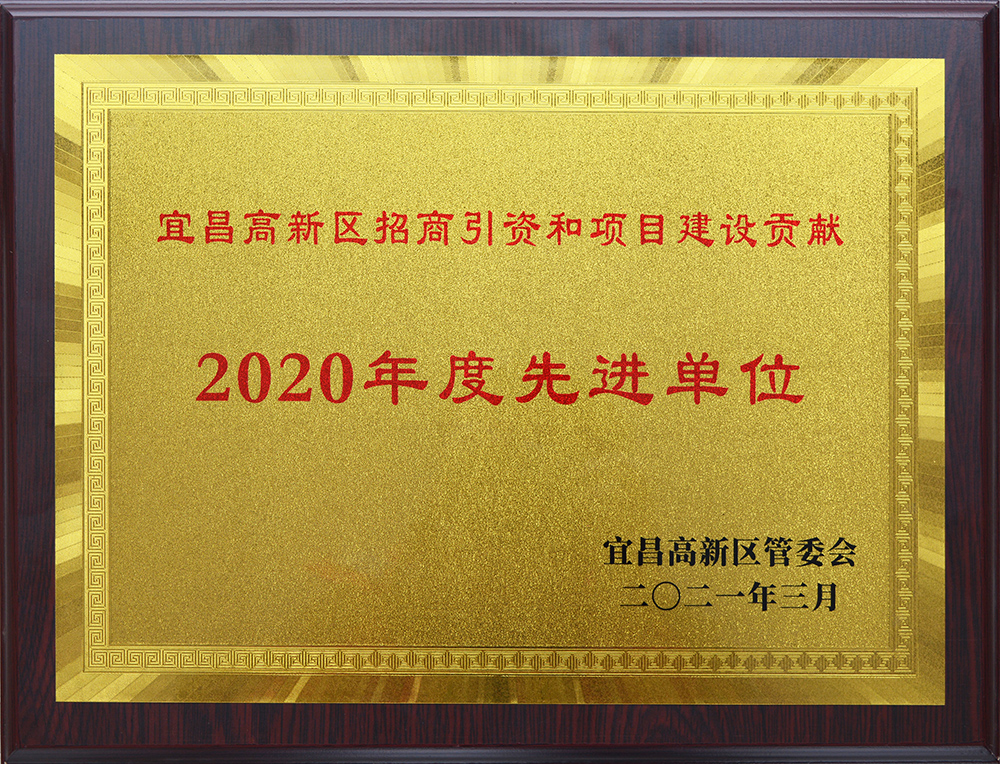 2020年度高新区先进单位